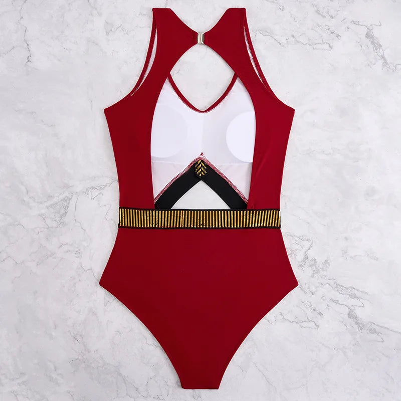 One-Piece Swimsuits Closed Women's Swimwear Push Up For Swimming Wear Body Bathing Suits Beachwear Pool Bather