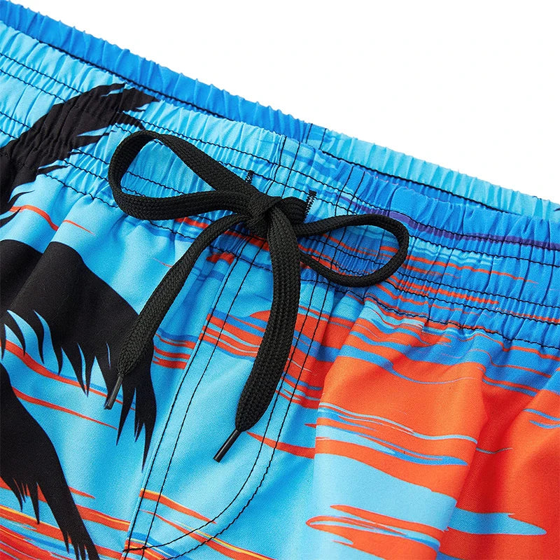 Paint & Animals Design Beach Shorts Pants Swimsuit Tropical 2023 Summer Casual Mens Swim Trunks 3D Print Board Shorts Cool Ice Shorts Pants