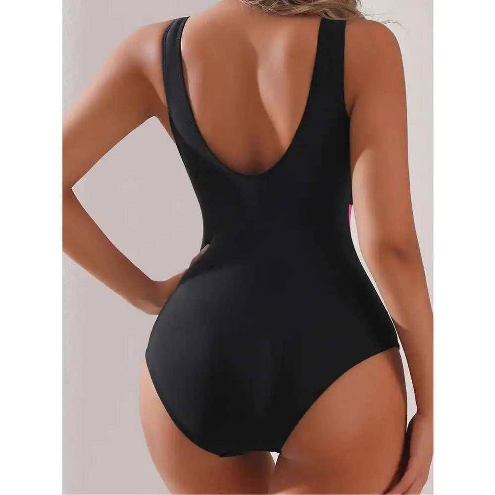 Swimsuits Closed Women's One-Piece Swimwear Push Up Swim Wear Bodysuit Bathing Suits Beachwear Pool Bather
