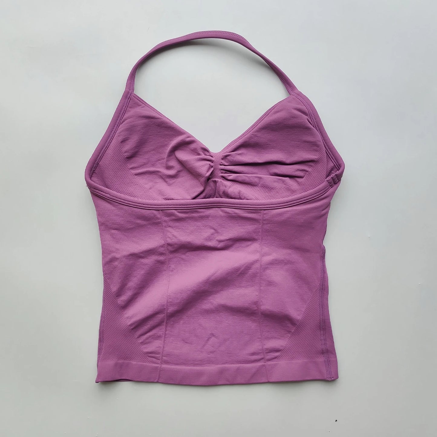 Longline Strappy Gym Tops Women's Sleeveless Workout Shirt Gym Clothes Scrunch Open Back Bra Running Yoga Tank Tops