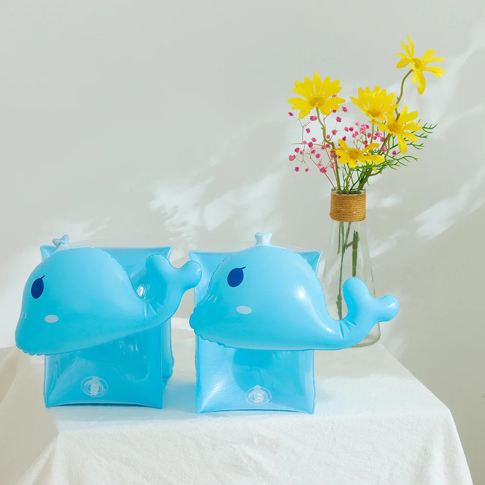 Rooxin Pool Floats for Children Baby Swimming Ring Swim Tube Water Play Supplies Inflatable Buoys Swimming Armbands Pool Toys