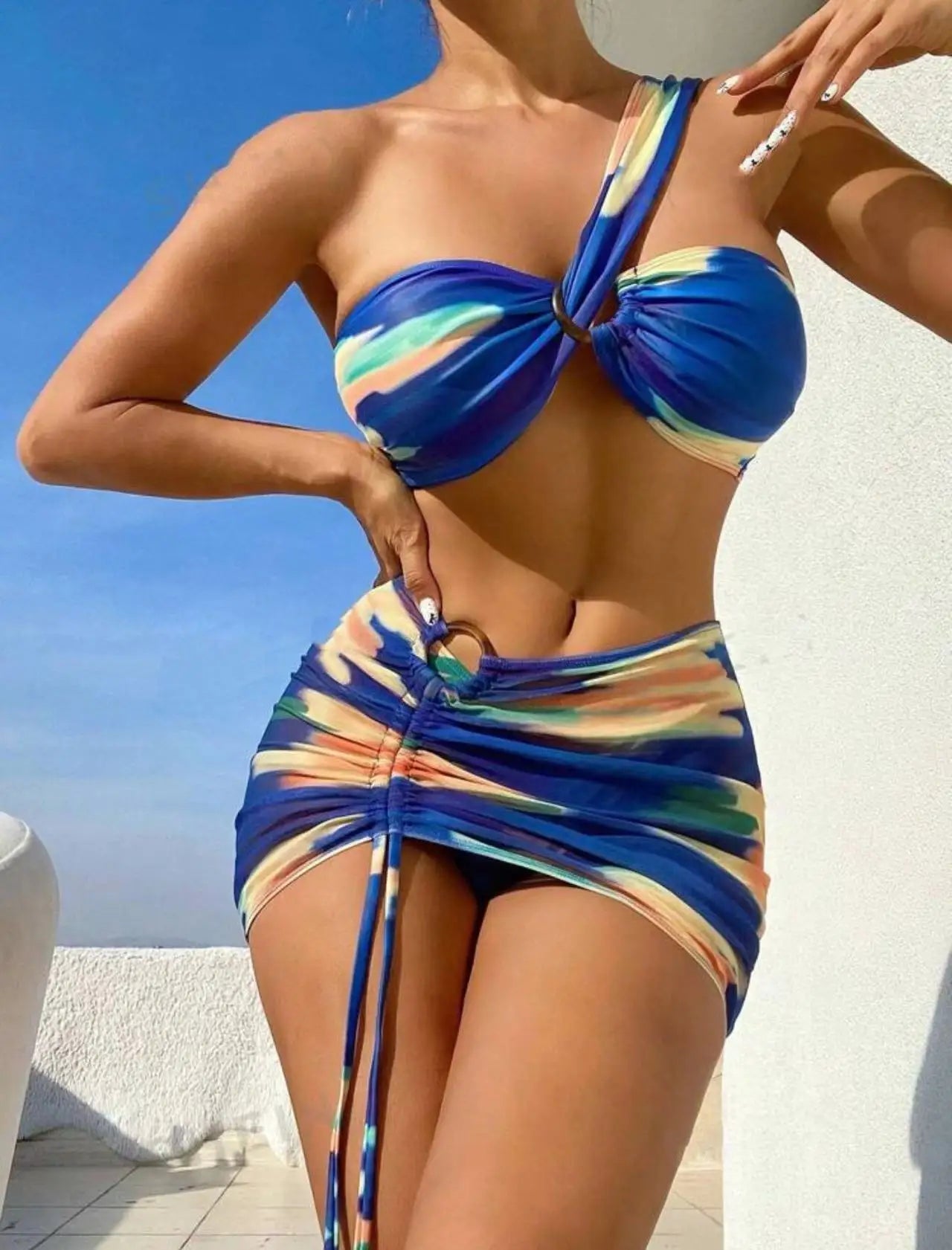 Bikinis Female Swimsuits Women's Three-Piece Swimwear Beach Swim Wear Bathing Suits Brazilian Bikini Set Pool Bather