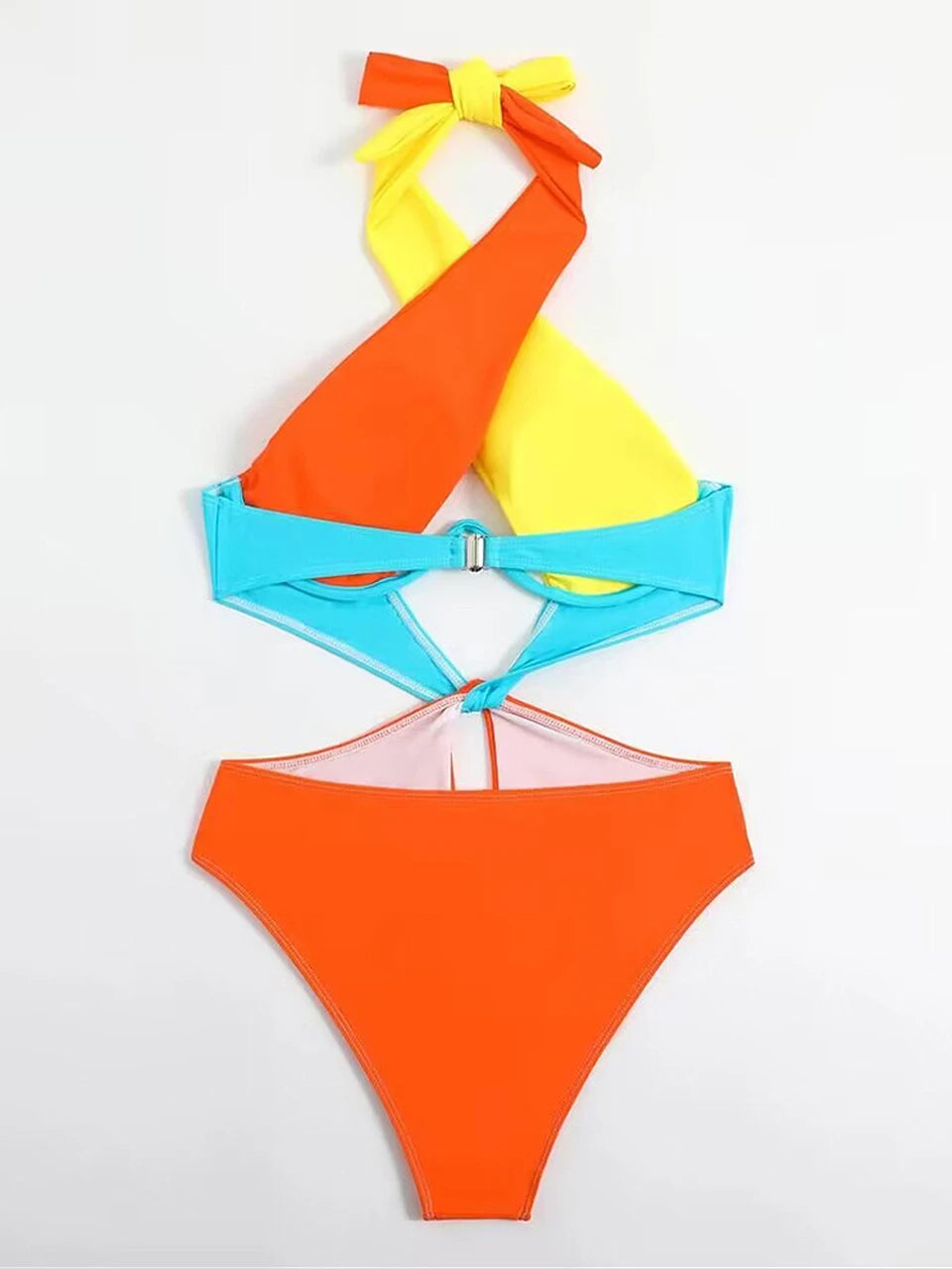 Push Up One Piece Women Swimsuit Solid Monokini Front Cross Swimwear Bathing Swimming Suit Female Summer Beachwear Bodysuit