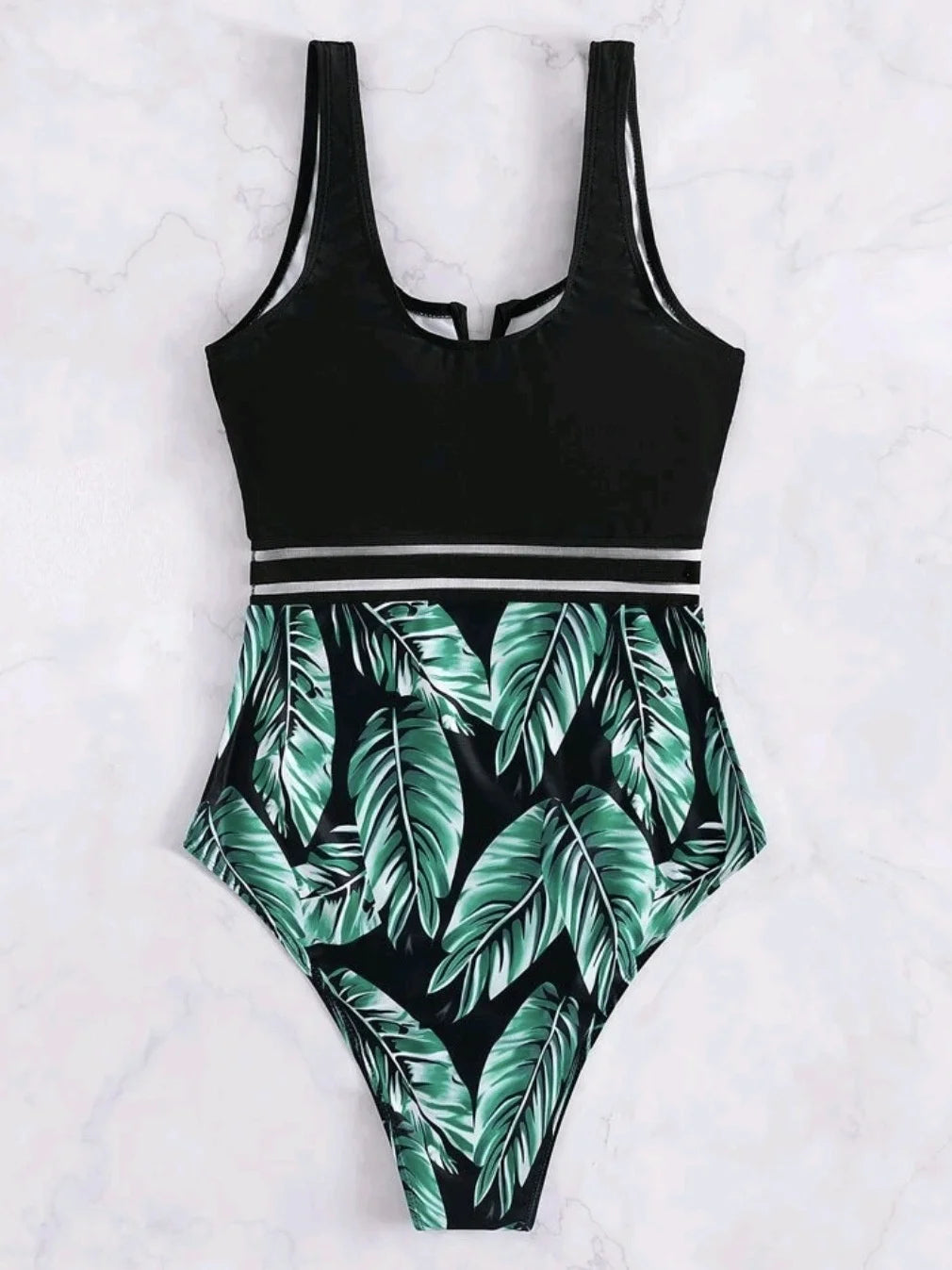 Black Print One Piece Swimsuits Closed Female Swimwear Push Up For Women's Swim Wear Body Bathing Suits Beach Pool Bather