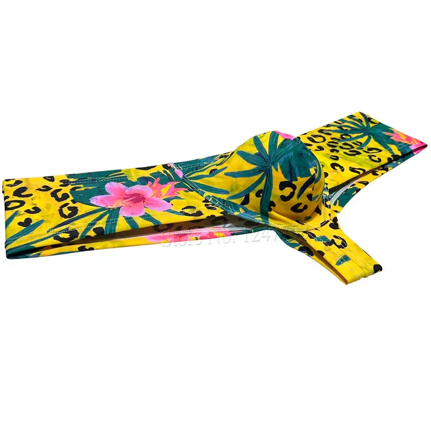 Men's Printed Different Colours and Designs Avaiable Micro Brief Swimwear