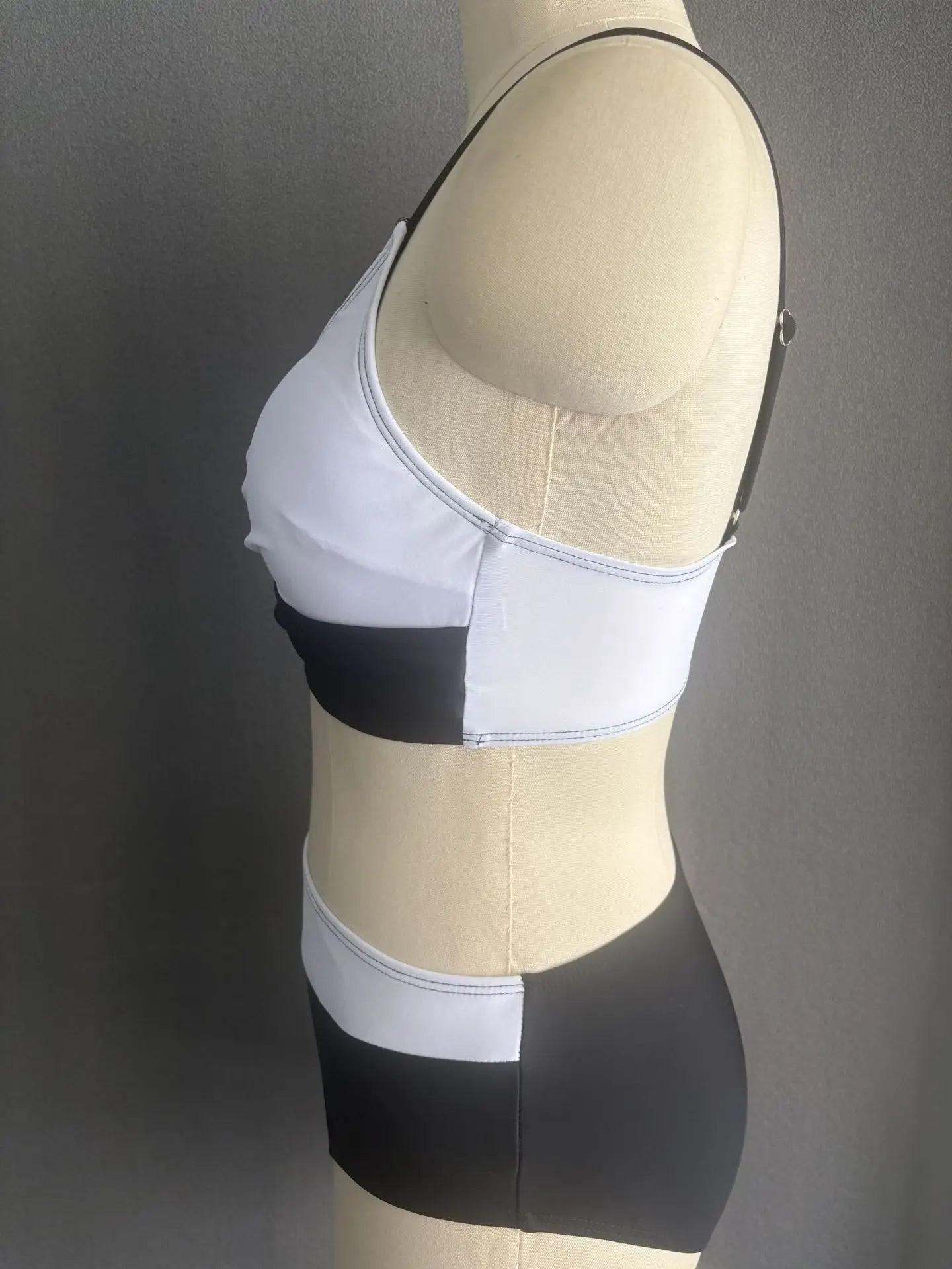 Color Block Bikinis Two Pieces Swimsuit Women Swimwear Beach Wear Bathing Suits Brazilian High Waist Bikini Set