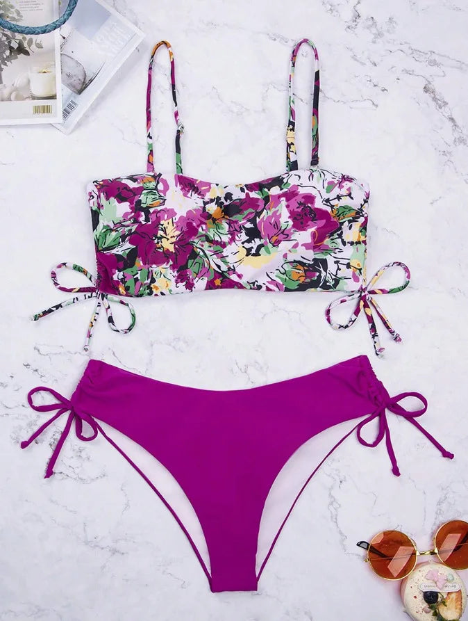 Bikinis Swimsuits Women Swimwear Push Up Female Beach Swim Wear Bathing Suits Brazilian Bikini Set Pool Bather