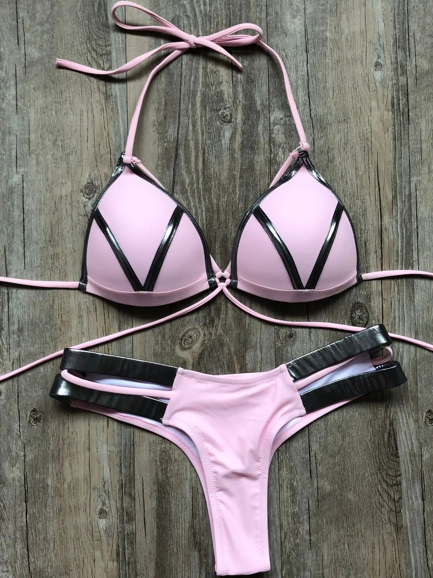 Gold Stamping Women Bikini Set Padded Women Swimsuit Push Up Bikini Swimwear Summer Beachwear Brazil Bathing Suit