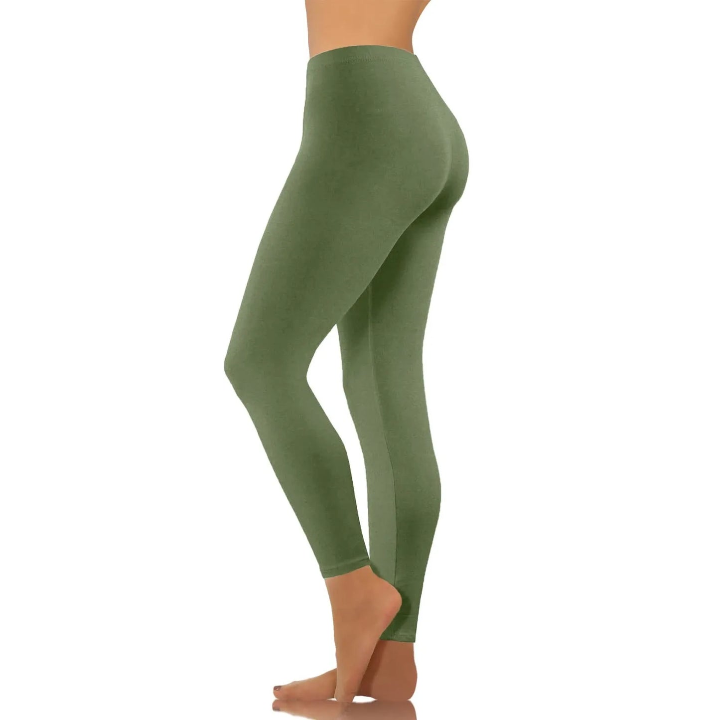 Women Elastic Waist Casual Leggings Large Shinny Legging High Stretch Leggings Gym Pants Workout Workout Leggings Yoga Pants