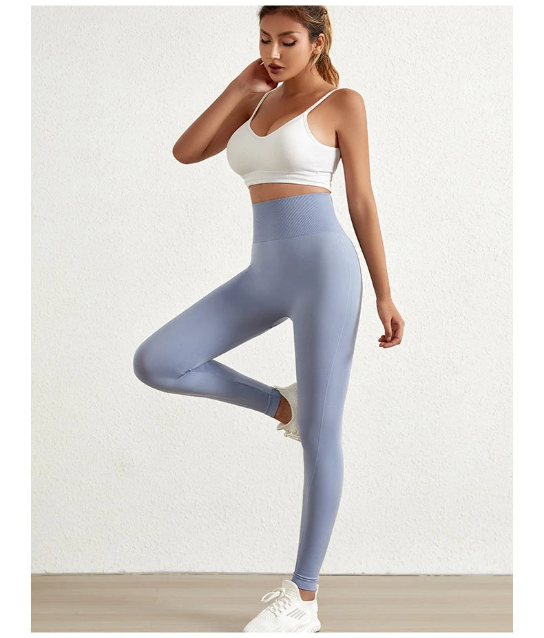 Aiithuug Printed Yoga Leggings Women's Quick Drying Butt Lifter Leggings Seamless High Waisted Tight Hem Workout Fitness Pilates
