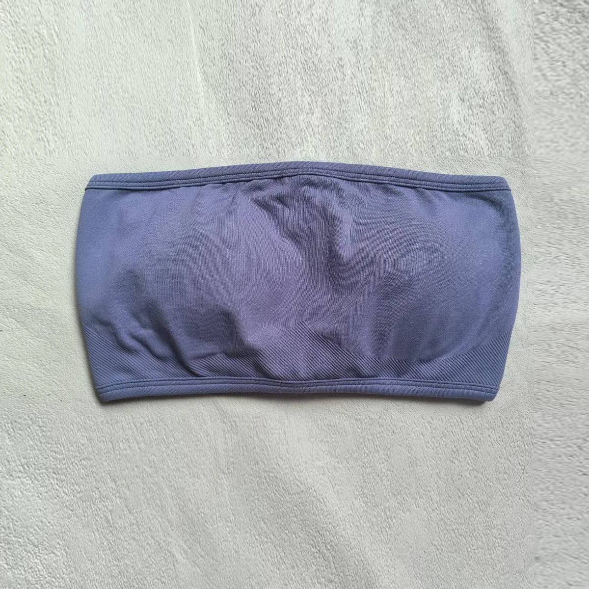 Backless Bandeau for Women Backless Sports Bra Strapless Open Back Gym Crop Top Seamless Strapless Bra Workout Yoga Top