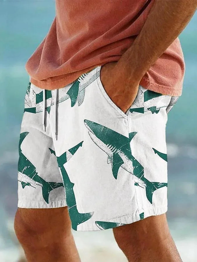 Sea Turtles Beach Shorts Animal 3D Print Men's Oversized Surfing Board Sports Pants Swimwear Swimsuits Swim Trunks Kids Clothing
