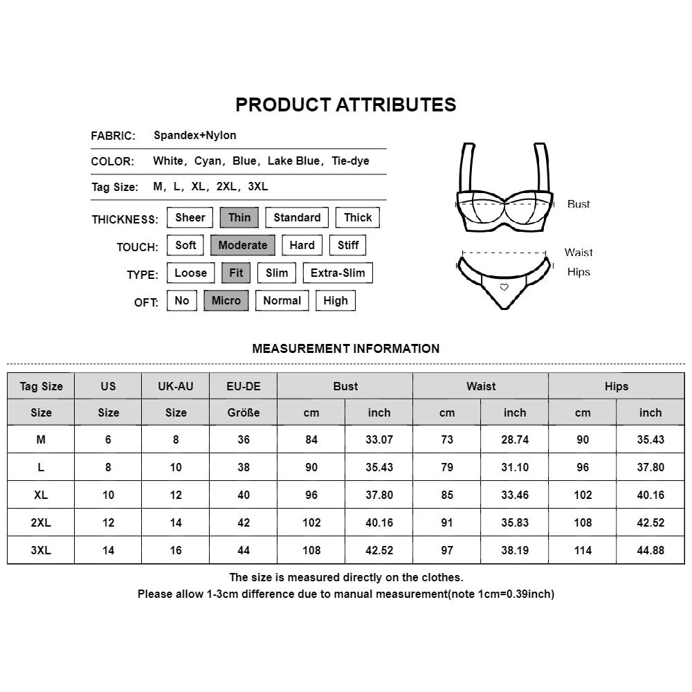 Stripes & Tie Die Patterns Plus Size Women Tankini Printed Beachwear Summer Beach Swimwear