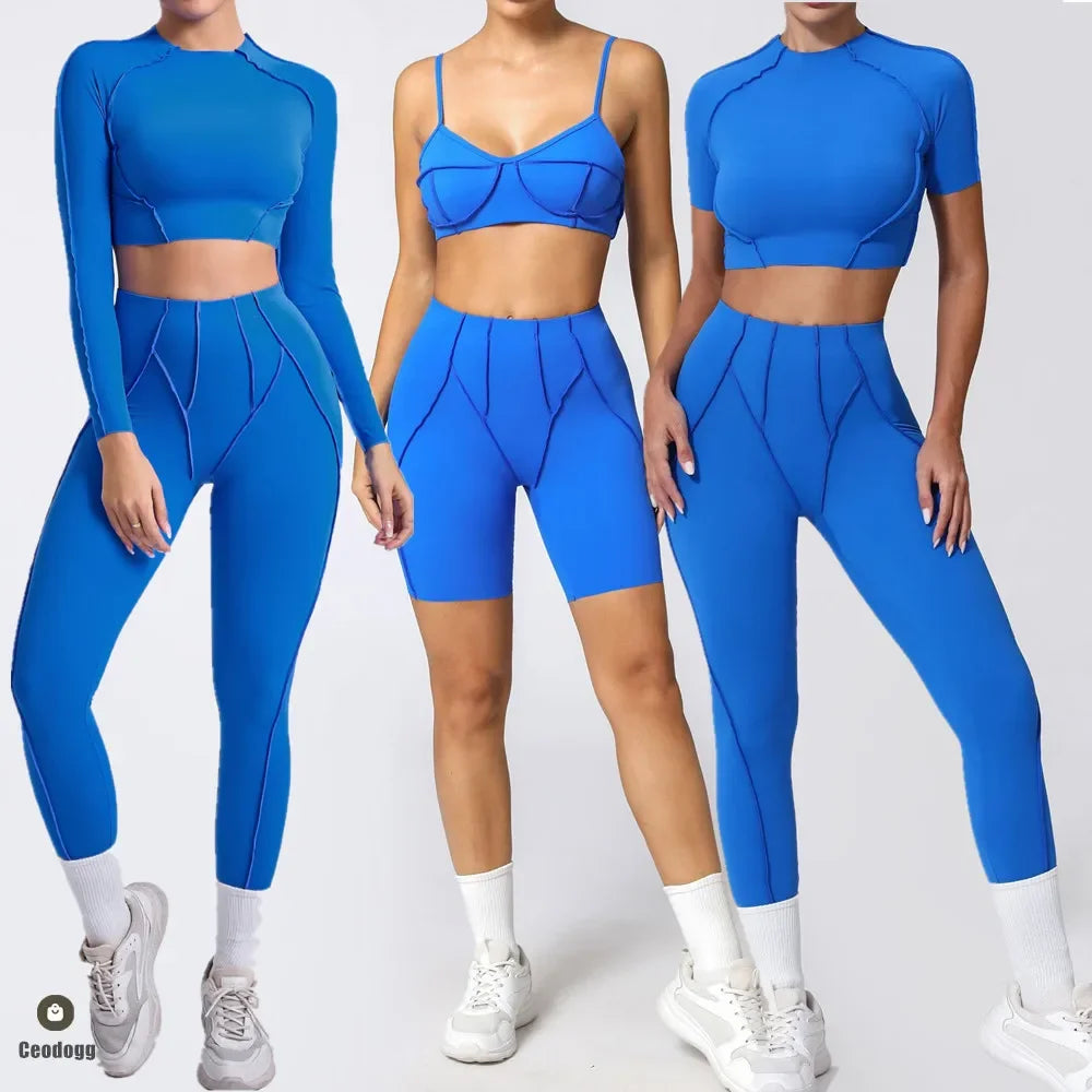 3D Women Yoga Pants Sports Fitness High Waist Peach Hip Raise Training Trousers Running Workout Gym Active Wear Leggings