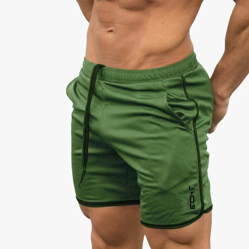 Fitness Running Shorts Men Workout Sports Jogging Short Pants Sportswear Quick Dry Training Gym Shorts Beach Summer Men Shorts