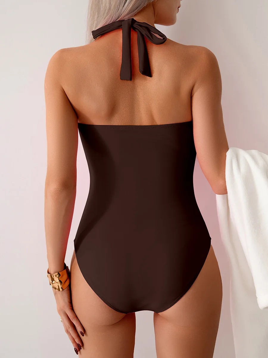 Swimsuits One Piece Women's Closed Swimwear Push Up Swimming Wear Bodysuit Bathing Suits Beachwear Pool Bather