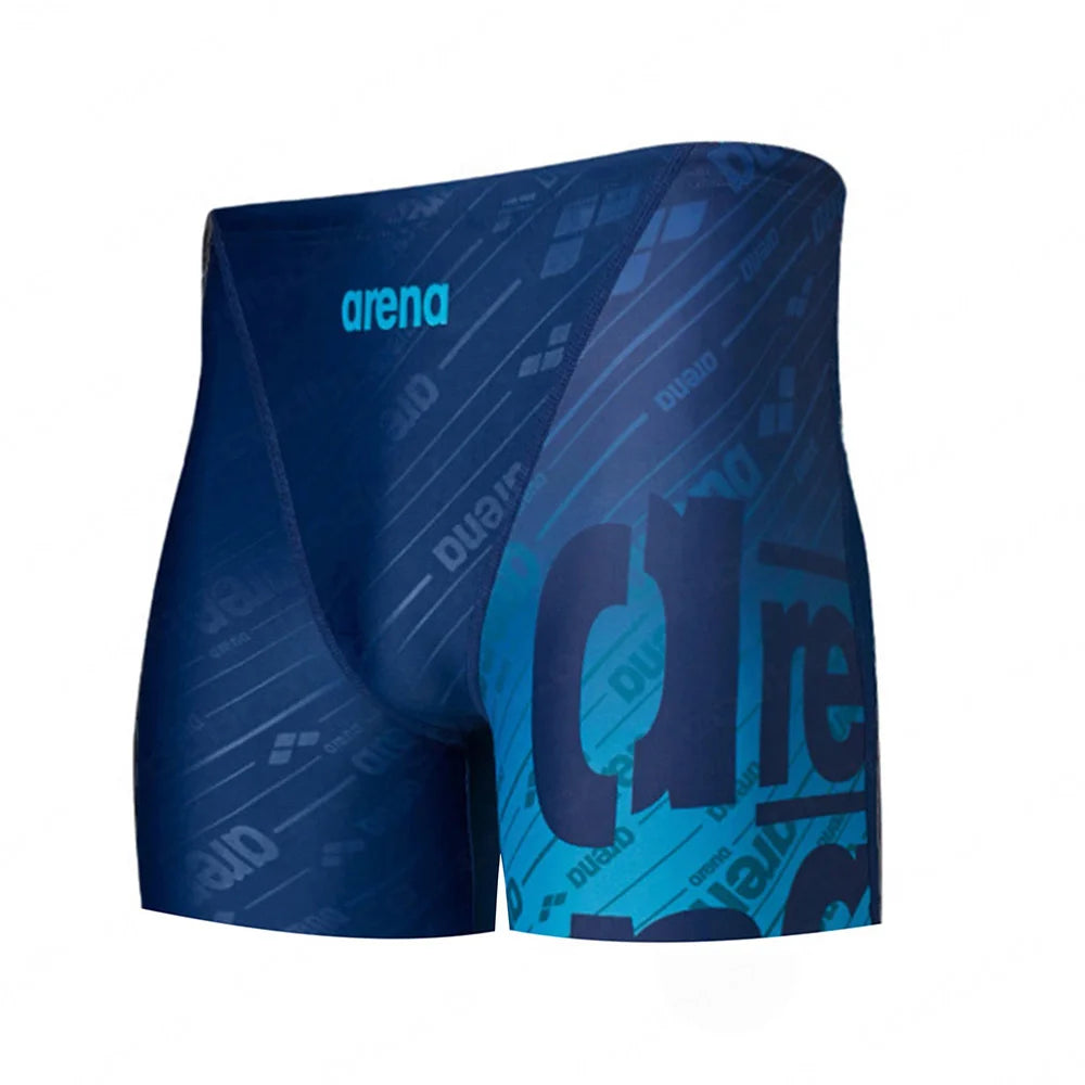 Men's Jammer Swimsuit Beach Tights Shorts Athletic Training Swimwear Swimming Trunks Contest Sports Swim Diving Surf Pants