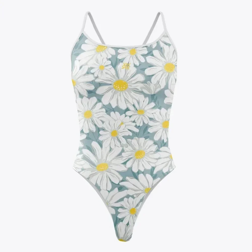 One Piece Swimsuit Women Swimwear Summer Push Up Open Water Bathing Suit Monokini Print Swimming Suit Beach Wear