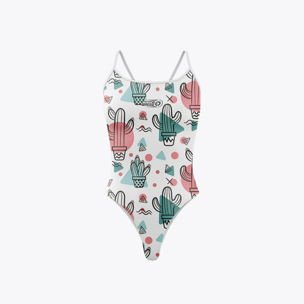 Women Swimsuit Bikini Sexy One-piece Comfortable Suit Swimwear Functional Training Triathlon V-shoulder Tight Swimming Clothing