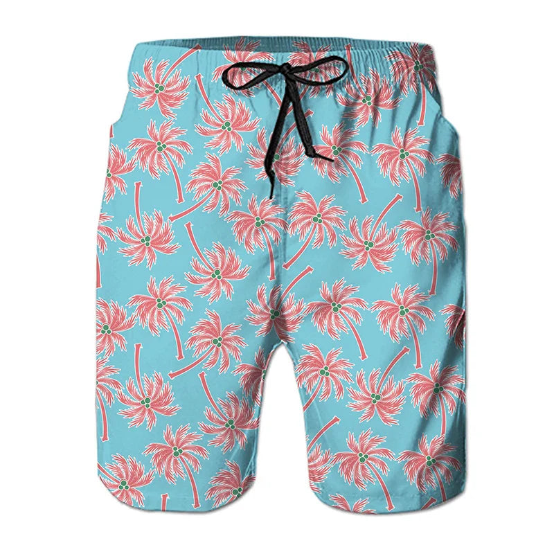 Paint & Animals Design Beach Shorts Pants Swimsuit Tropical 2023 Summer Casual Mens Swim Trunks 3D Print Board Shorts Cool Ice Shorts Pants