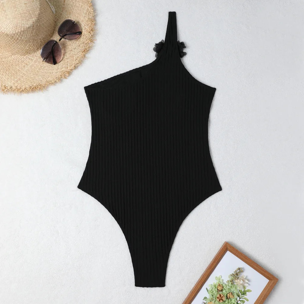 White One Piece Swimsuits Closed Women's Swimwear Push Up For Swimming Wear Body Bathing Suits Beachwear Pool Bather