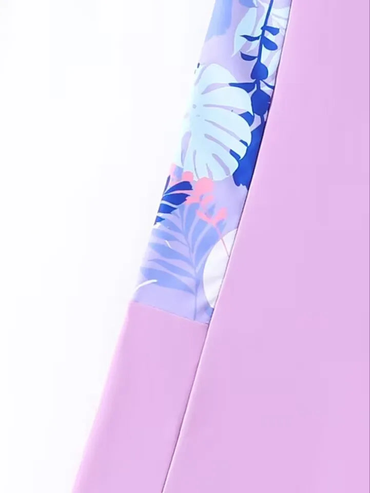 Purple Girls One Piece Swimsuit 6-12 Year Kids Swim Suit Teenage Children's Swimwear 2025 Sports Bathing Suits Surfing Bodysuit