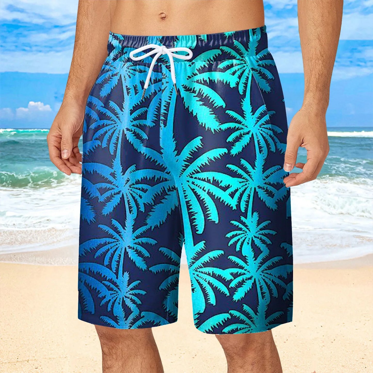 Mens Hawaii Beach Shorts Surf Board Sportwear Vacation Pants Boy Short Summer Cool Ventilate Clothing
