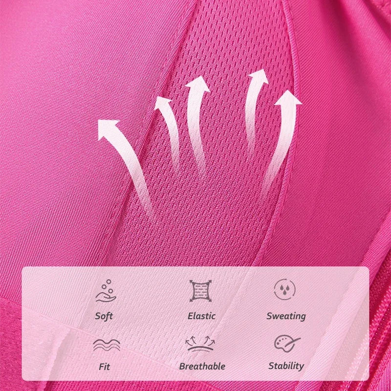 Aiithuug Zip Front Closure Strappy Criss Cross Yoga Bra Women's Padded Shockproof Gathered Seamless Wireless Sport Gym Bras