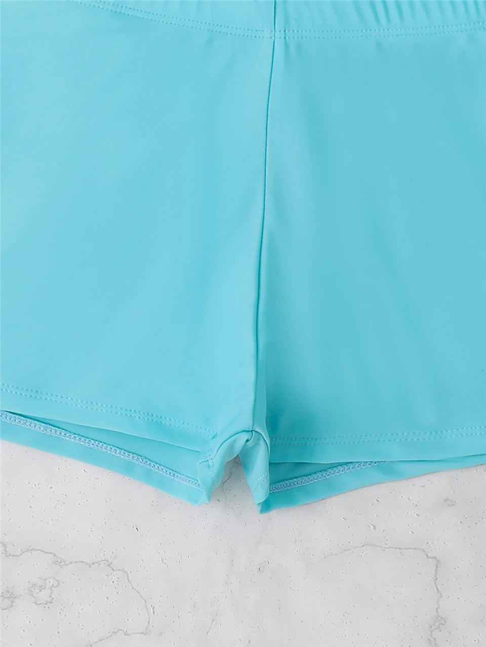 2 Pieces Front Drawstring Swimwear Women Hollow Out Swimsuit Beach Skirt Solid Tankini Female Bathers Swimming Beach Wear