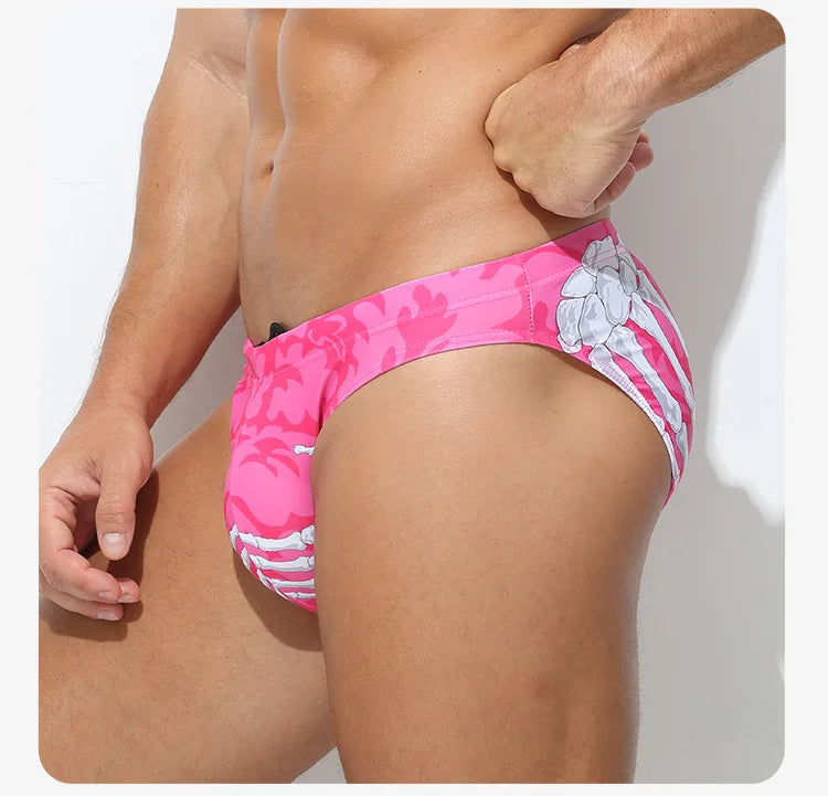 Swimwear Men Swim Briefs Slip Low Waist Men's Swimming Trunks Shorts Surfing Bathing Suit Man Swimsuits