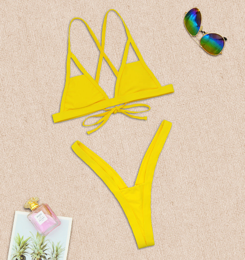 Extreme Mini Micro Thong Bikini Women Swimsuit Female Swimwear Two Pieces Bikini Set String Bathing Suit Swim Lady