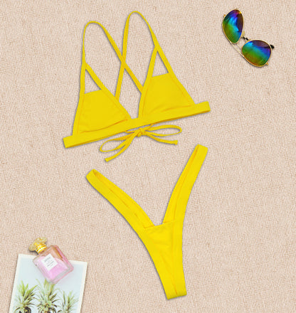 Extreme Mini Micro Thong Bikini Women Swimsuit Female Swimwear Two Pieces Bikini Set String Bathing Suit Swim Lady