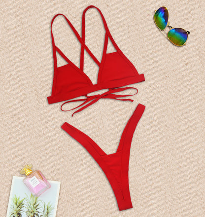Extreme Mini Micro Thong Bikini Women Swimsuit Female Swimwear Two Pieces Bikini Set String Bathing Suit Swim Lady