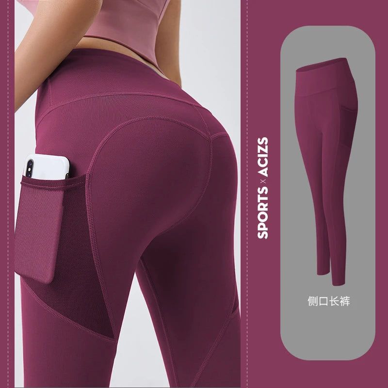 Seamless Yoga Pants Push Up Leggings For Women Sport Fitness Yoga Legging High Waist Squat Proof Sports Energy Workout Leggins