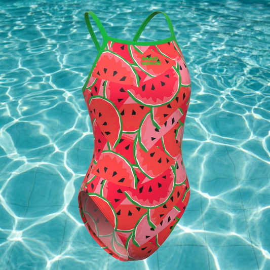 Racer Back One-piece Swimsuit Functional Training Swimsuit Pool Squad Bathers Bodysuit Water Team Swimming Bathers