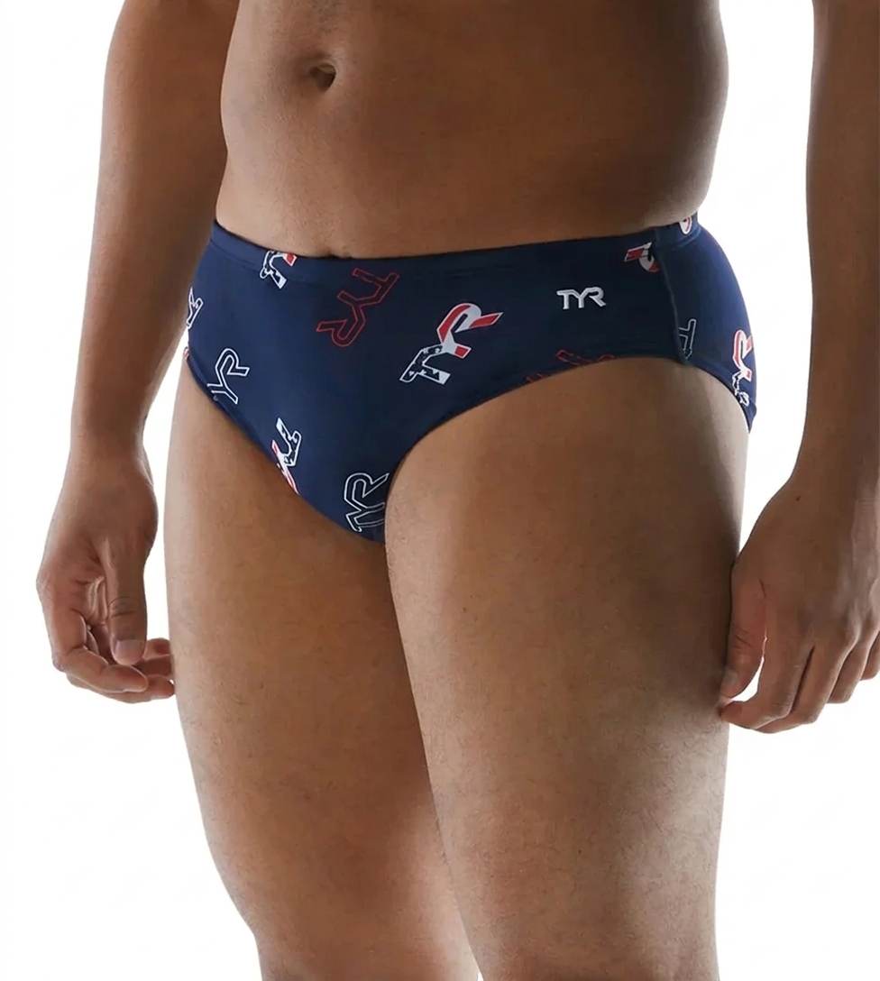 Men's Racer Swim Briefs Multi Designs Pool