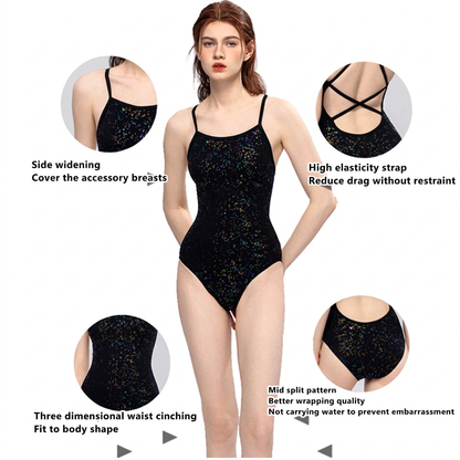 One Piece Swimsuit Women racing professional training Swimwear Swimsuit Bathers Pool Squad