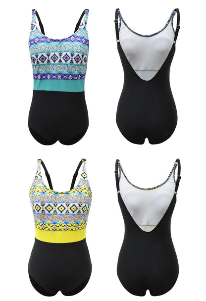 One-Piece Large Swimsuits Closed Female Plus Size Swimwear For The Pool Swim Bather Beach Body Bathing Suits Women