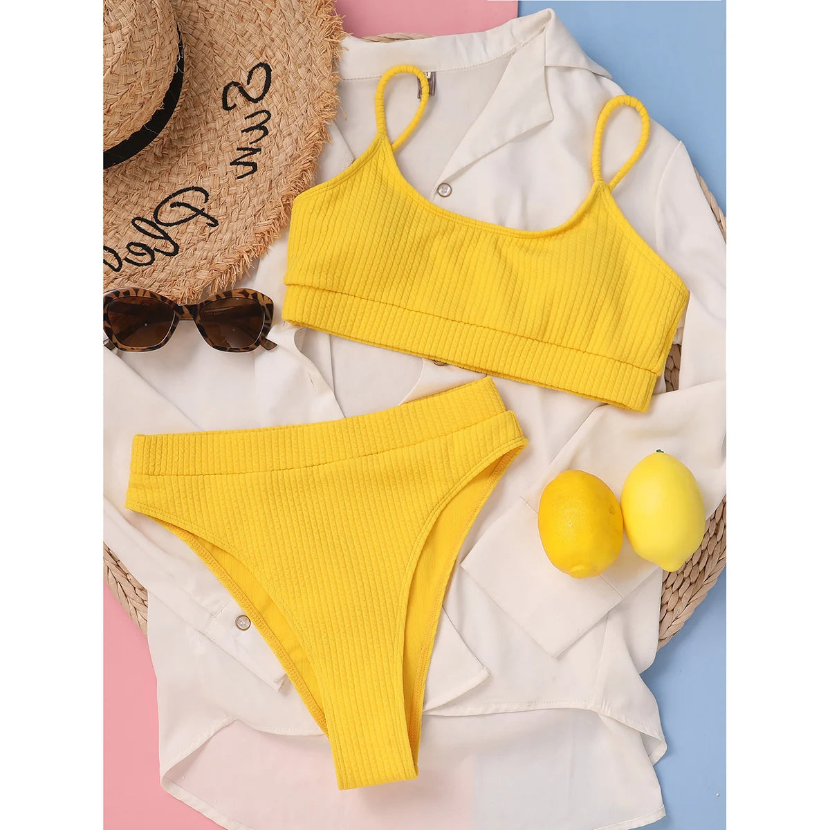 Women Swimsuit Female Women Swimwear Push Up Bikini High Waisted Bikini Set Swimming Suit Bathing Suits Bikinis Set