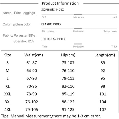 Women Legging Rainbow Stripe Printing Fitness leggings Fashion Slim High Waist Leggings Woman Pants