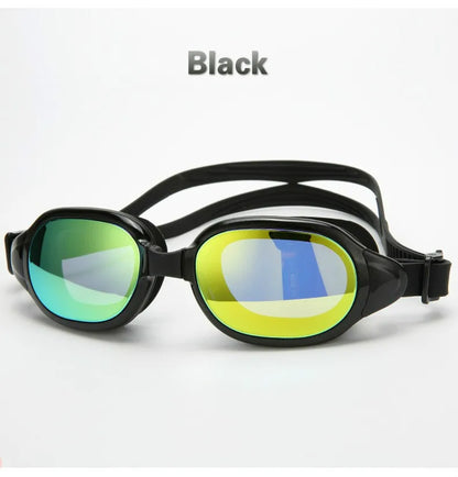 YUKE Electroplating UV Waterproof Anti fog Swimwear Eyewear Swim Diving Water Glasses Gafas Adjustable Swimming Goggles Adult