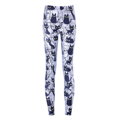 Women Legging Tiger Shark Star Art Printing Fitness leggings Fashion Slim High Waist Leggings Woman Pants Christmas Gift