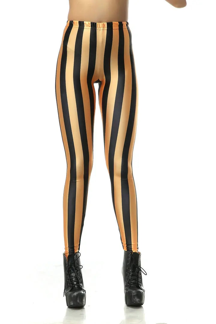 Women Legging Rainbow Stripe Printing Fitness leggings Fashion Slim High Waist Leggings Woman Pants