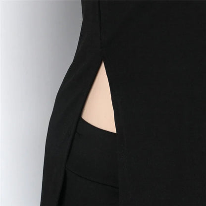 Plus Size Women Clothing Two Piece Set 4xl Summer Slip HemTop Shorts Suit Casual Tracksuit Streetwear