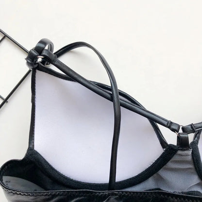Splicing Push Up Bra Cup Bikini Women Swimsuit Female Swimwear Two-pieces Bikini Set High Cut Bathing Suit Swim Beach Wear