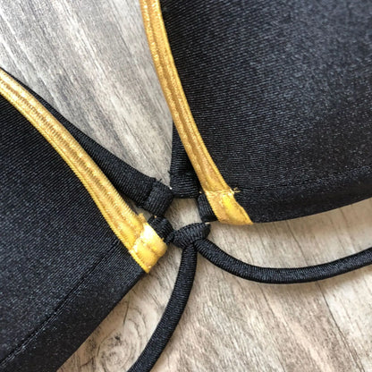 Gold Stamping Women Bikini Set Padded Women Swimsuit Push Up Bikini Swimwear Summer Beachwear Brazil Bathing Suit