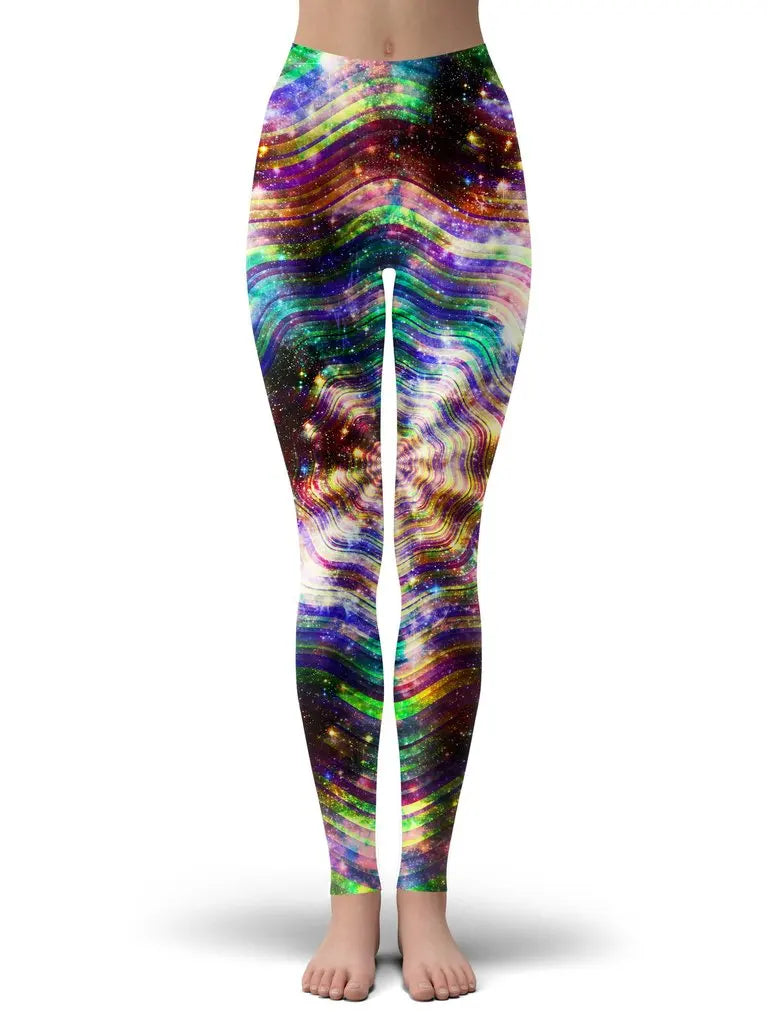 Colorful psychedelic Style Fashion Women Leggings Fashion 3D Printed Paint Leggings Elastic Female Skinny Leggings