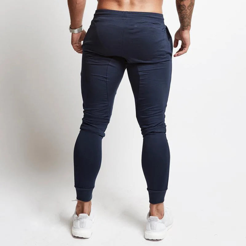 Men's Slim Jogger Pants, Tapered Athletic Sweatpants for Jogging Running Exercise Gym Workout