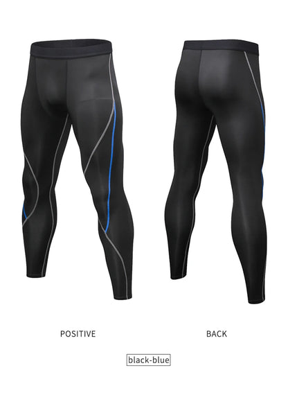 Men's Tights Compression Sport Pants Men Running Gym Leggings Training and Joggings Leggings  Soccer Tights Sports Pants for Men