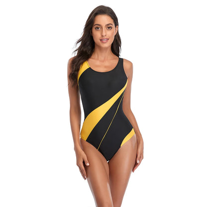 One-Piece Large Swimsuits Closed Swimwear Sports Female Body Bathing Suit For Pool Beach Women's Swimming Suit